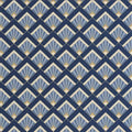 Closeup of a wallpaper showing its Art-Deco, Contemporary, Geometric pattern, color, and subtle texture.