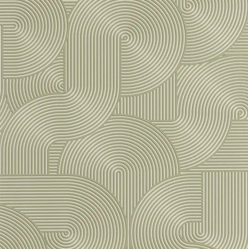 Closeup of a wallpaper showing its Art-Deco, Contemporary, Geometric, Unicolour pattern, color, and subtle texture.