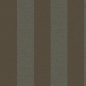 Closeup of a wallpaper showing its Brown, Contemporary, Metallic, Stripes, Two-tone pattern, color, and subtle texture.