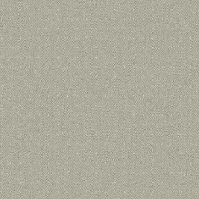Closeup of a wallpaper showing its Dots, Neutrals pattern, color, and subtle texture.
