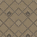 Closeup of a wallpaper showing its Brown, Contemporary, Geometric pattern, color, and subtle texture.