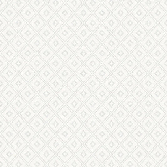 Closeup of a wallpaper showing its Geometric, Monochrome, Unicolour pattern, color, and subtle texture.