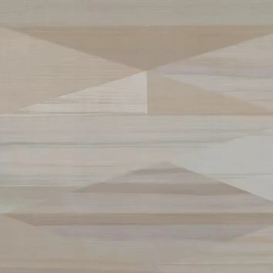 Closeup of a wallpaper showing its Contemporary, Geometric, Neutrals pattern, color, and subtle texture.