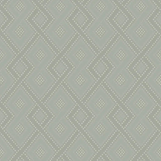 Closeup of a wallpaper showing its Contemporary, Geometric, Monochrome pattern, color, and subtle texture.