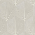 Geometric pattern with diamond design on a light gray background
