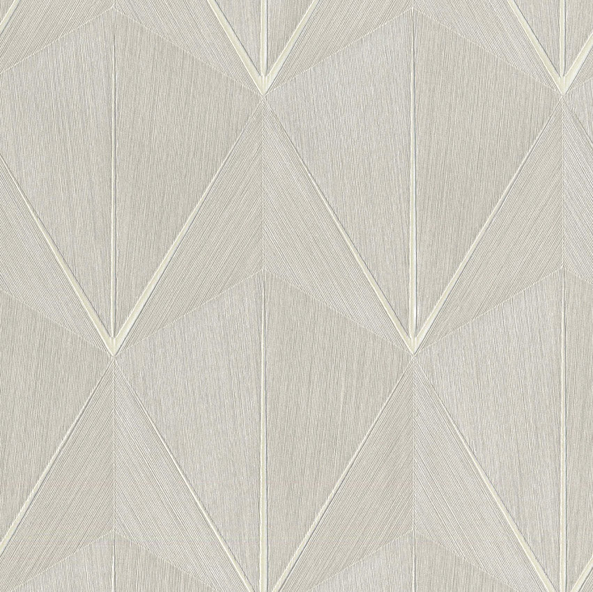 Geometric pattern with diamond design on a light gray background