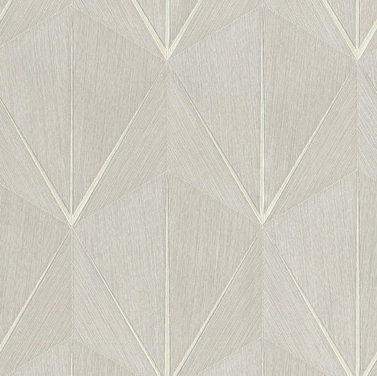 Geometric pattern with diamond design on a light gray background
