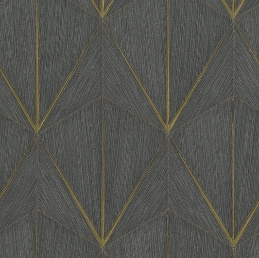 Geometric pattern with diamond design on a textured dark gray background