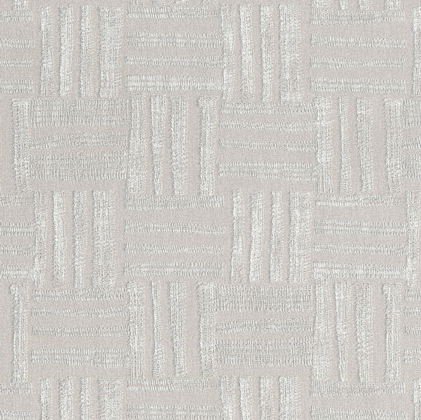 Textured gray patterned wallpaper