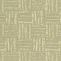 Textured patterned wallpaper with a geometric design on a beige background