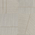 Patterned tile design with geometric shapes in neutral tones