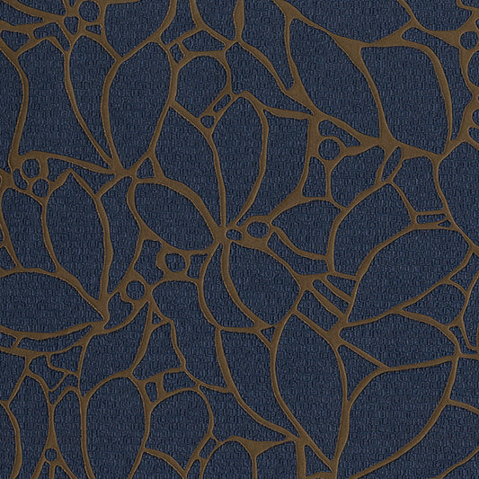 Floral pattern on a textured navy background