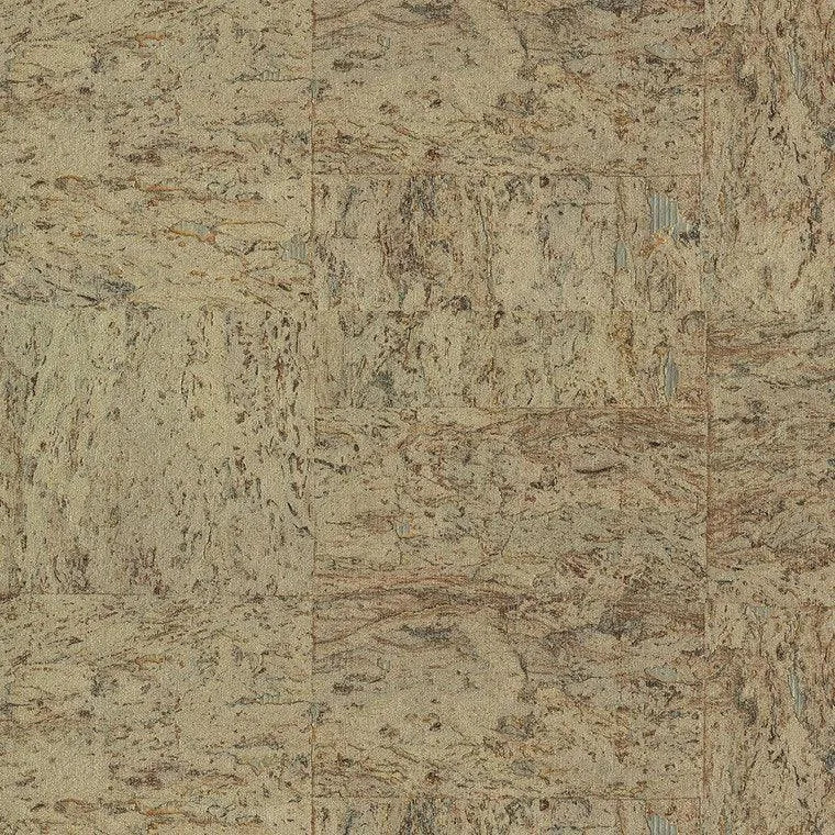 Closeup of a wallpaper showing its Contemporary, Cork, Luxury, Neutrals pattern, color, and subtle texture.