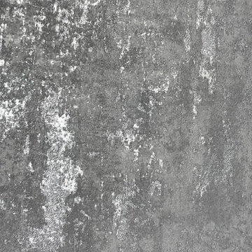 Closeup of a wallpaper showing its Concrete, Contemporary, Embossed, Grey, Metallic, Monochrome, Textures pattern, color, and subtle texture.