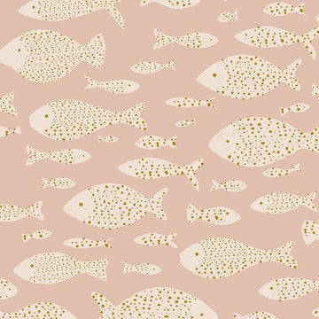 Closeup of a wallpaper showing its Kids, Neutrals, Two-tone pattern, color, and subtle texture.