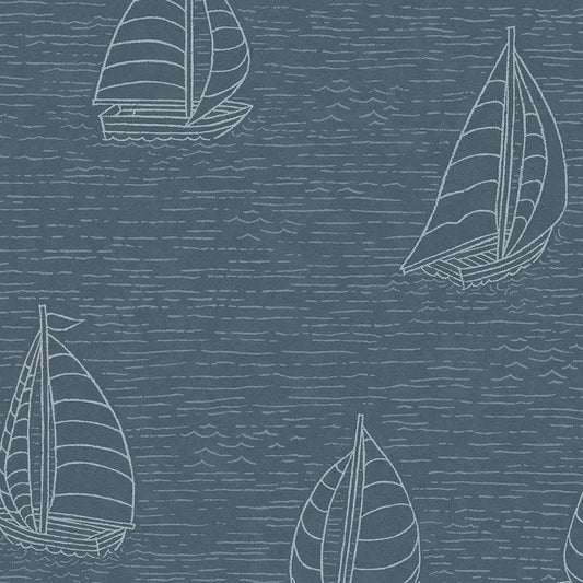 Closeup of a wallpaper showing its Kids pattern, color, and subtle texture.