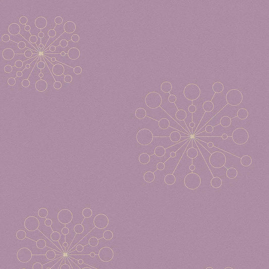 Closeup of a wallpaper showing its Contemporary, Two-tone pattern, color, and subtle texture.