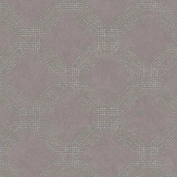 Closeup of a wallpaper showing its Art-Deco, Contemporary, Geometric, Neutrals pattern, color, and texture.