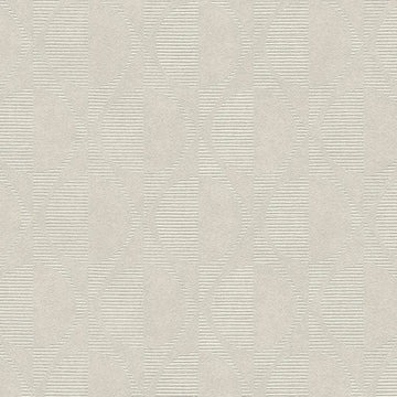 Closeup of a wallpaper showing its Art-Deco, Contemporary, Geometric, Neutrals pattern, color, and texture.