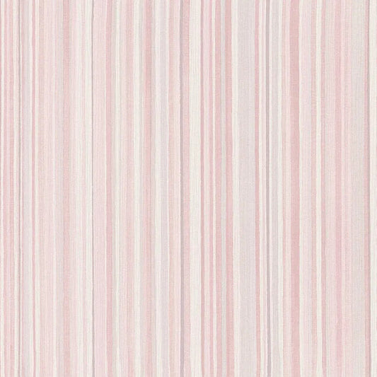 Closeup of a wallpaper showing its Contemporary, Pastels, Pink, Stripes pattern, color, and texture.