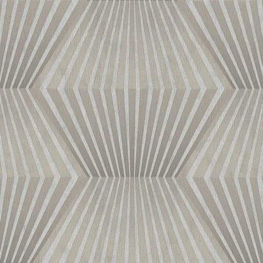 Closeup of a wallpaper showing its Art-Deco, Best-Seller, Contemporary, Geometric pattern, color, and subtle texture.