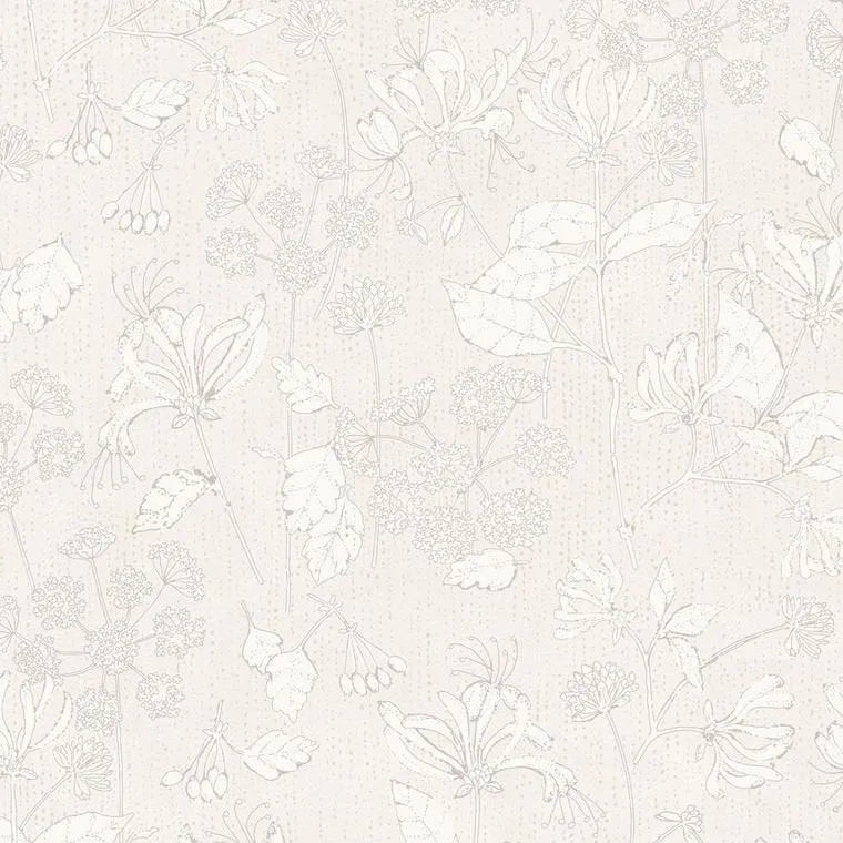 Closeup of a wallpaper showing its Kids, Neutrals pattern, color, and subtle texture.