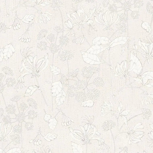 Closeup of a wallpaper showing its Kids, Neutrals pattern, color, and subtle texture.