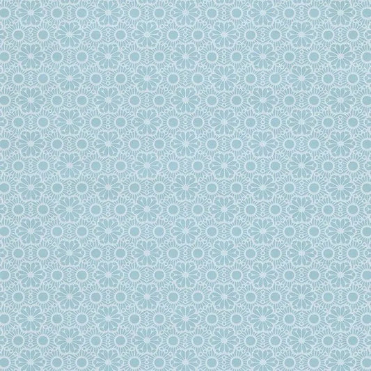 Closeup of a wallpaper showing its Floral, Kids pattern, color, and subtle texture.