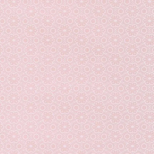 Closeup of a wallpaper showing its Floral, Kids pattern, color, and subtle texture.