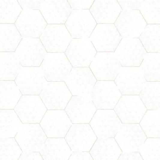 Closeup of a wallpaper showing its Contemporary, Geometric, Monochrome, Tiles, Unicolour pattern, color, and subtle texture.