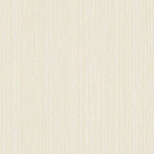Closeup of a wallpaper showing its Beige, Contemporary, Cream, Neutrals, Plain, Stripes pattern, color, and subtle texture.