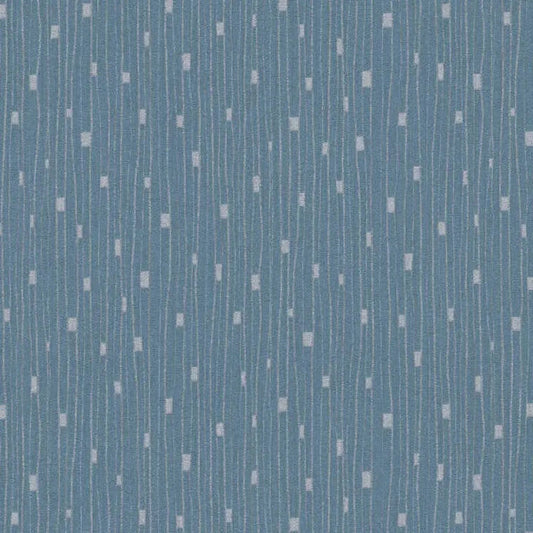 Closeup of a wallpaper showing its Blue, Contemporary, Stripes pattern, color, and texture.