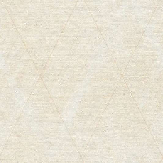 Closeup of a wallpaper showing its Beige, Contemporary, Geometric, Neutrals, Plain pattern, color, and texture.