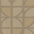 Closeup of a wallpaper showing its Art-Deco, Contemporary, Geometric, Neutrals, Two-tone pattern, color, and subtle texture.