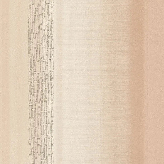 Closeup of a wallpaper showing its Contemporary, Neutrals, Stripes, Two-tone pattern, color, and texture.