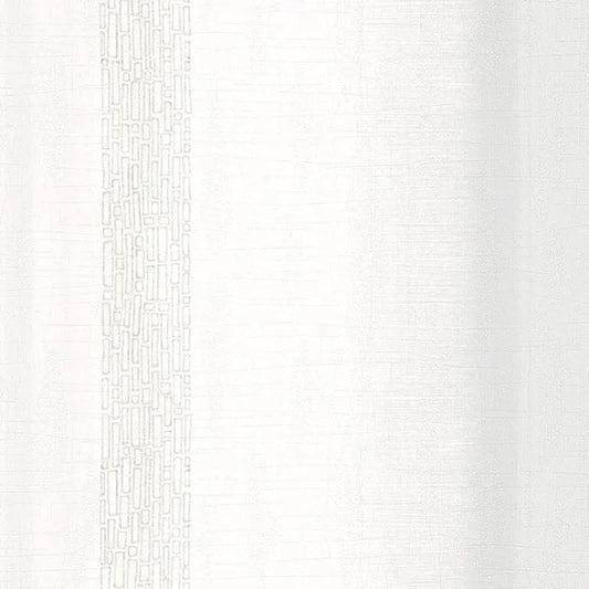 Closeup of a wallpaper showing its Contemporary, Neutrals, Stripes, Two-tone pattern, color, and texture.