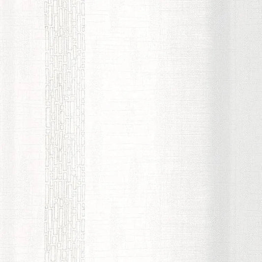 Closeup of a wallpaper showing its Contemporary, Neutrals, Stripes, Two-tone pattern, color, and texture.