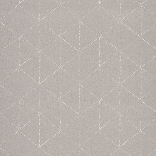 Closeup of a wallpaper showing its Contemporary, Geometric, Neutrals, Unicolour pattern, color, and subtle texture.