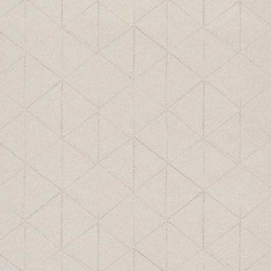 Closeup of a wallpaper showing its Contemporary, Geometric, Neutrals, Unicolour pattern, color, and subtle texture.