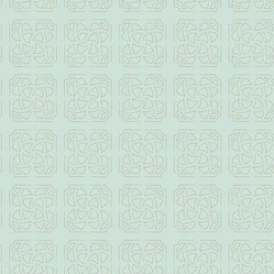 Closeup of a wallpaper showing its Art-Deco, Contemporary, Geometric, Unicolour pattern, color, and subtle texture.