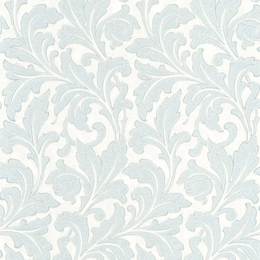 Closeup of a wallpaper showing its Floral, Pastels, Two-tone pattern, color, and subtle texture.