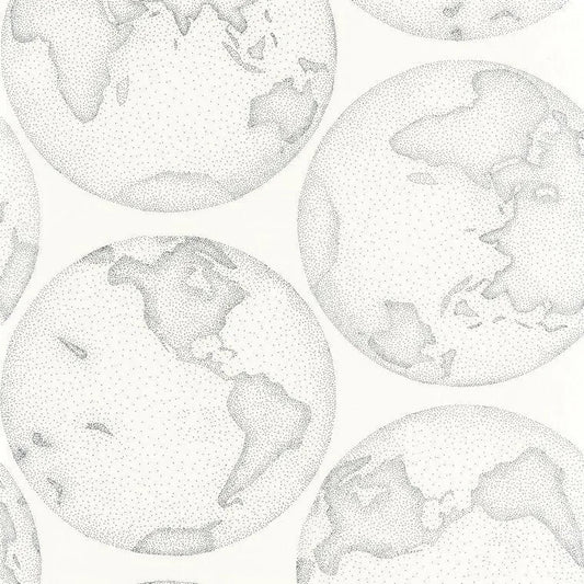 Closeup of a wallpaper showing its Monochrome, Nature pattern, color, and subtle texture.