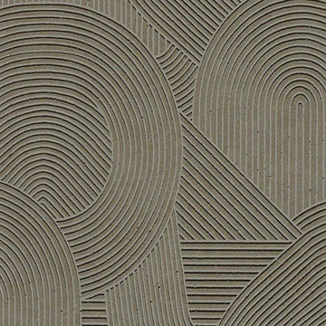 Closeup of a wallpaper showing its Art-Deco, Contemporary, Geometric, Unicolour pattern, color, and subtle texture.