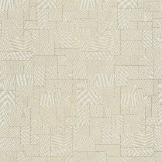 Closeup of a wallpaper showing its Contemporary, Geometric, Neutrals, Unicolour pattern, color, and subtle texture.