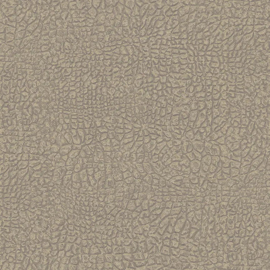 Wallpaper installed in a room showing its full pattern, color