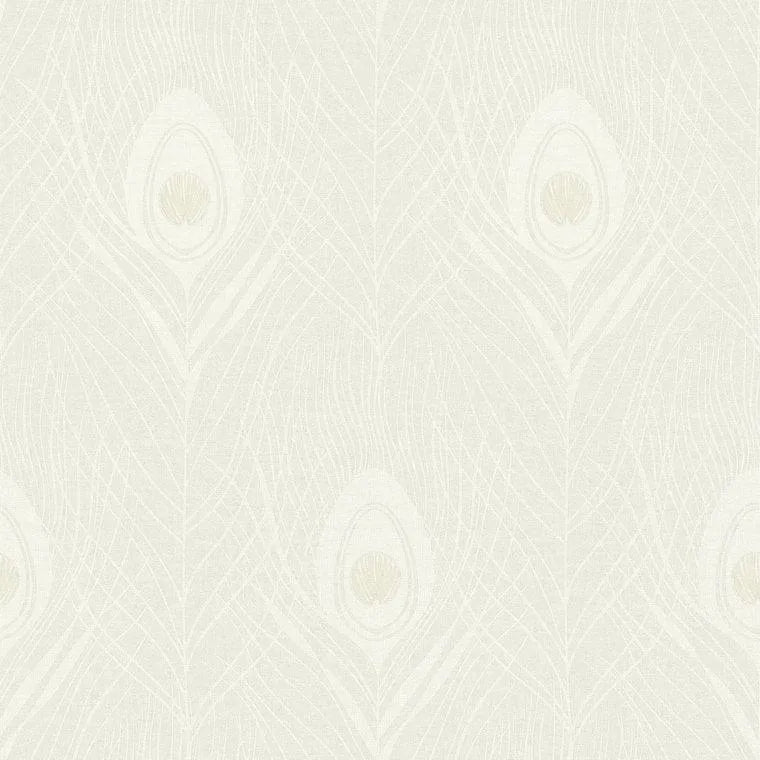 Closeup of a wallpaper showing its Contemporary, Floral, Neutrals, Two-tone, Unicolour pattern, color, and texture.