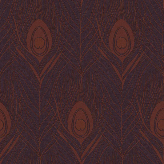 Closeup of a wallpaper showing its Contemporary, Floral, Two-tone pattern, color, and texture.