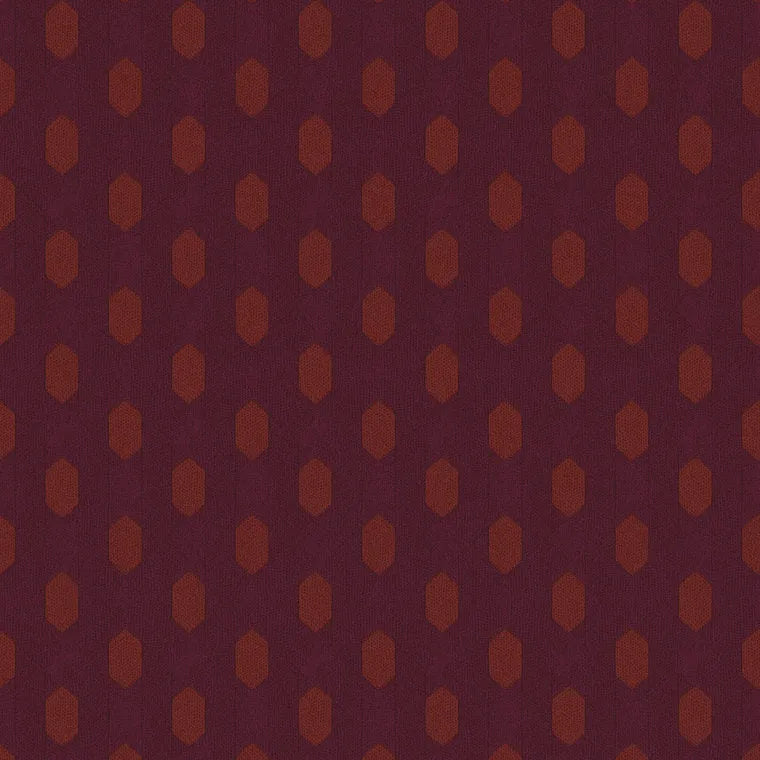 Closeup of a wallpaper showing its Circles, Contemporary, Geometric, Two-tone pattern, color, and texture.