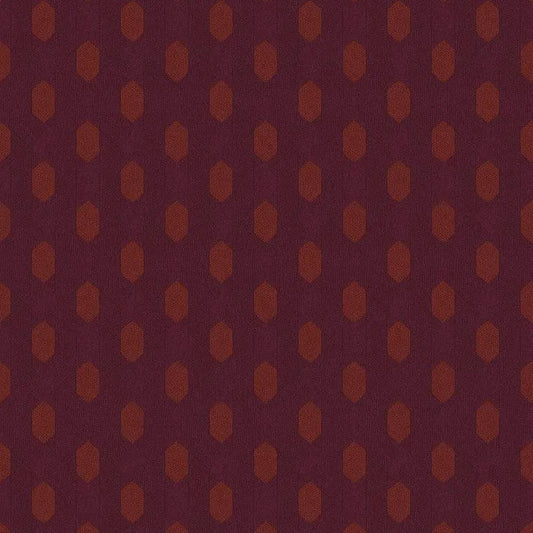 Closeup of a wallpaper showing its Circles, Contemporary, Geometric, Two-tone pattern, color, and texture.