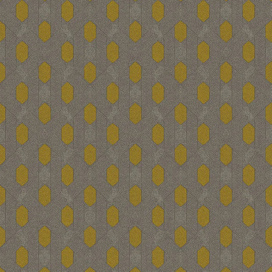 Closeup of a wallpaper showing its Circles, Contemporary, Geometric, Two-tone pattern, color, and texture.